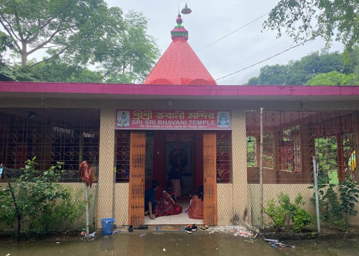 The summit of Chandranath Shaktipeeth